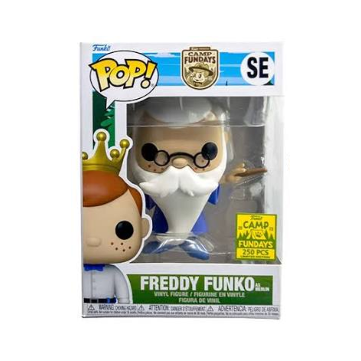 Freddy Funko as Merlin Camp Fundays