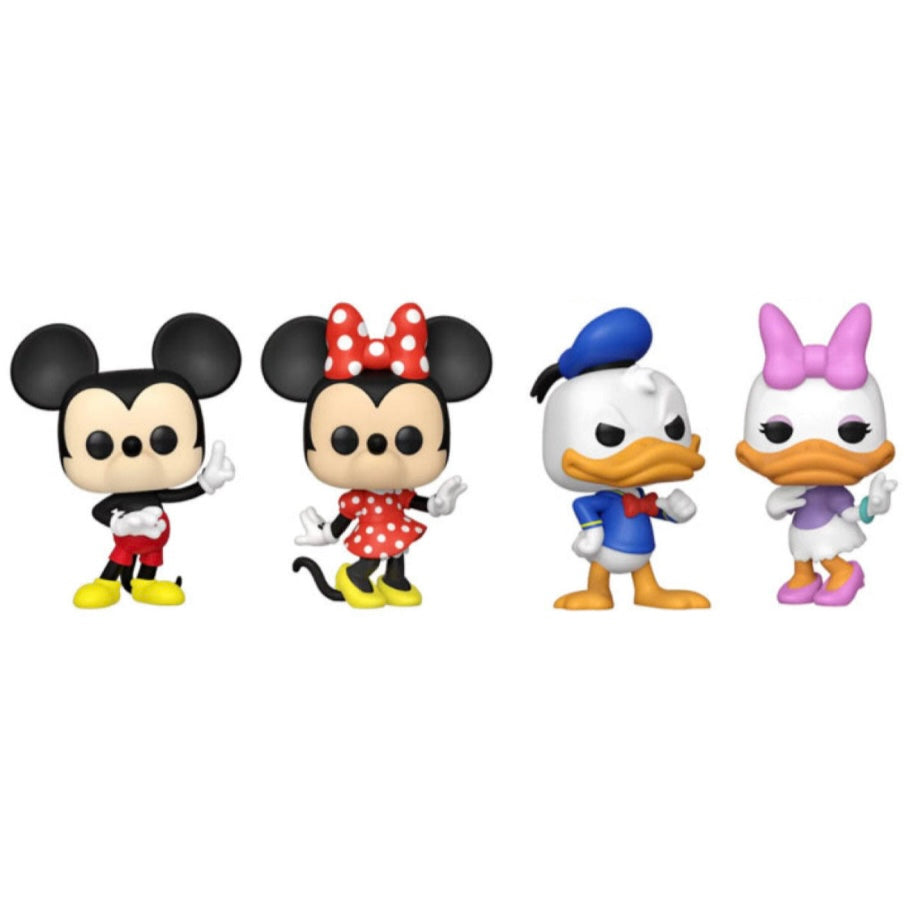 Funko Pop! Disney: D100 - Disney Classics 4PK Vinyl Figure (Walmart Exclusive)