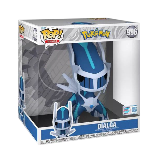 2024 New York Comic Convention Exclusive Pop! Games: Pokemon - Dialga #996 (10-Inch)