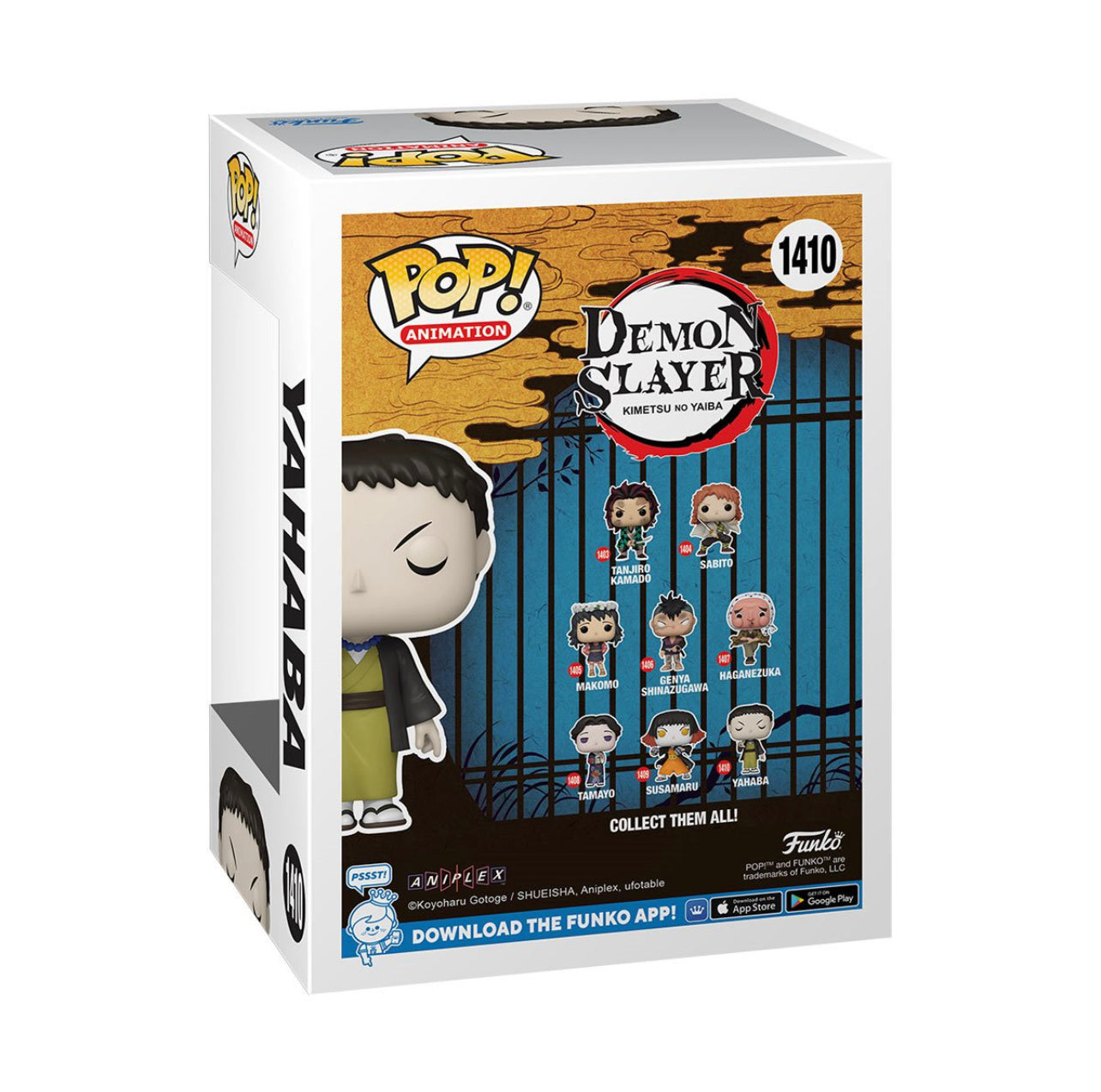 Demon Slayer: Kimetsu no Yaiba Yahaba Glow-in-the-Dark Funko Pop! Vinyl Figure #1410 - Previews Exclusive