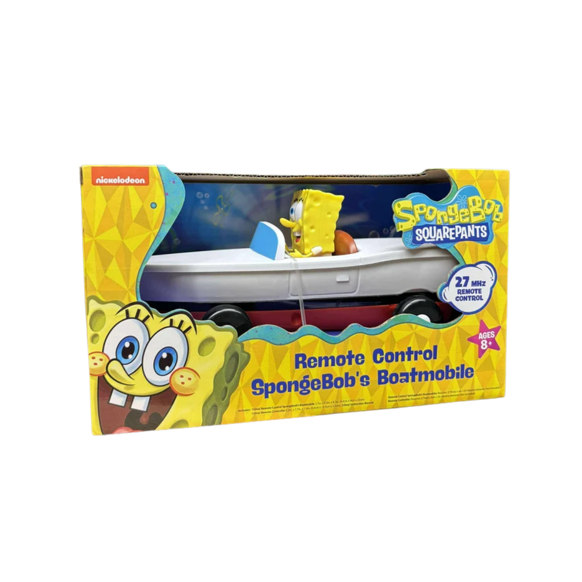 Remote Control SpongeBob's Boatmobile