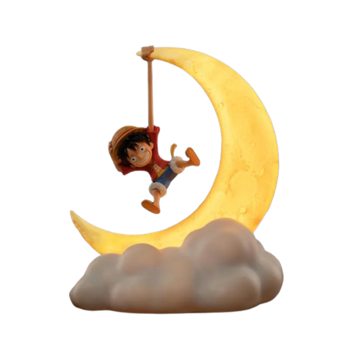 One Piece Monkey D. Luffy H20cm Animation Children Room Table Lamp Night Light