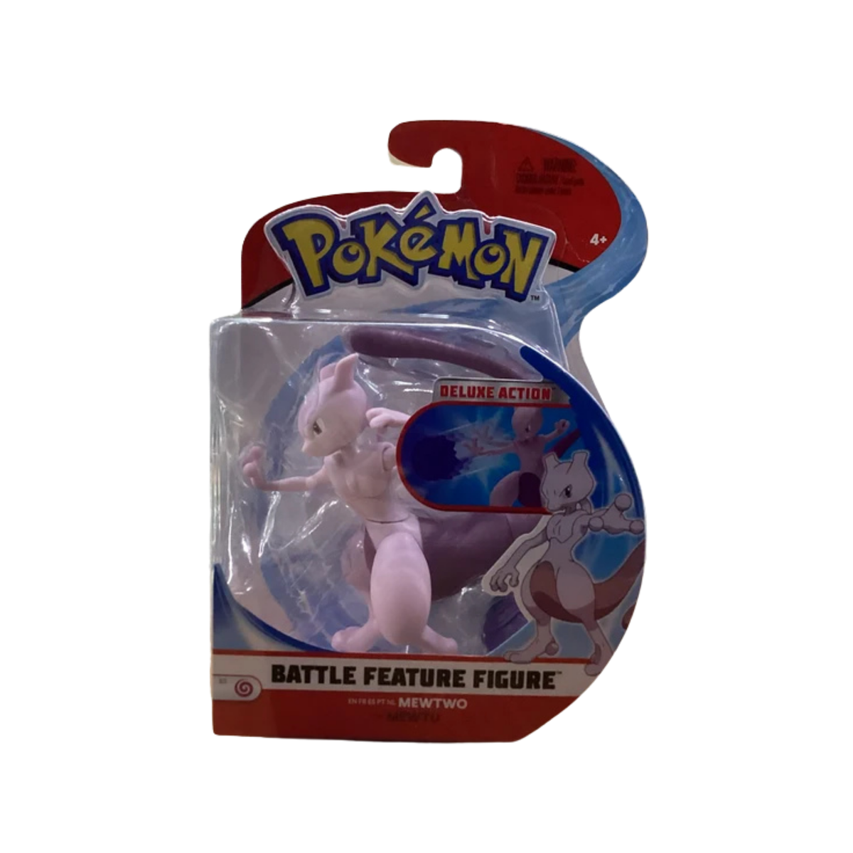 Pokemon Mewtwo Battle Feature Figure Deluxe Action