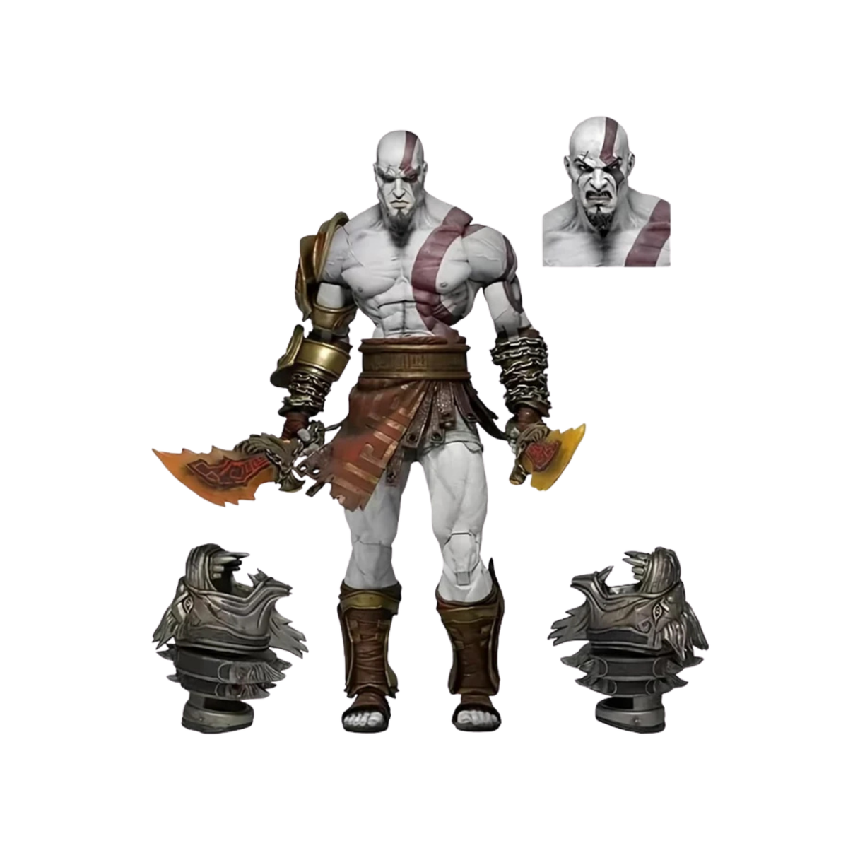God of War 3 Ultimate Kratos Action Figure Soul of Sparta (7.87" Scale)