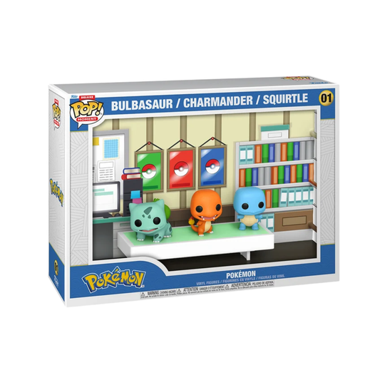Pokemon Bulbasaur / Charmander / Squirtle #01 Deluxe