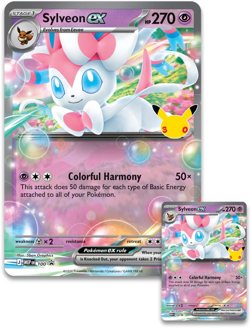 PRE ORDER: Pokemon Trading Card Game: 30th Celebration Ex Box (Styles May Vary)