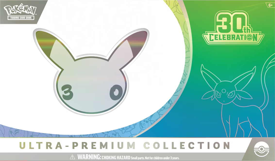PRE-ORDER: Pokémon Trading Card Game 30th Celebration Ultra-Premium Collection (Styles May Vary)
