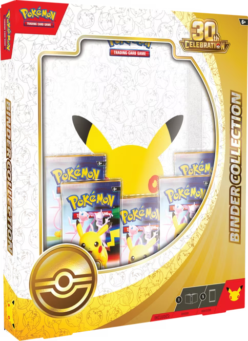 PRE ORDER: Pokemon Trading Card Game: 30th Celebration Binder Collection