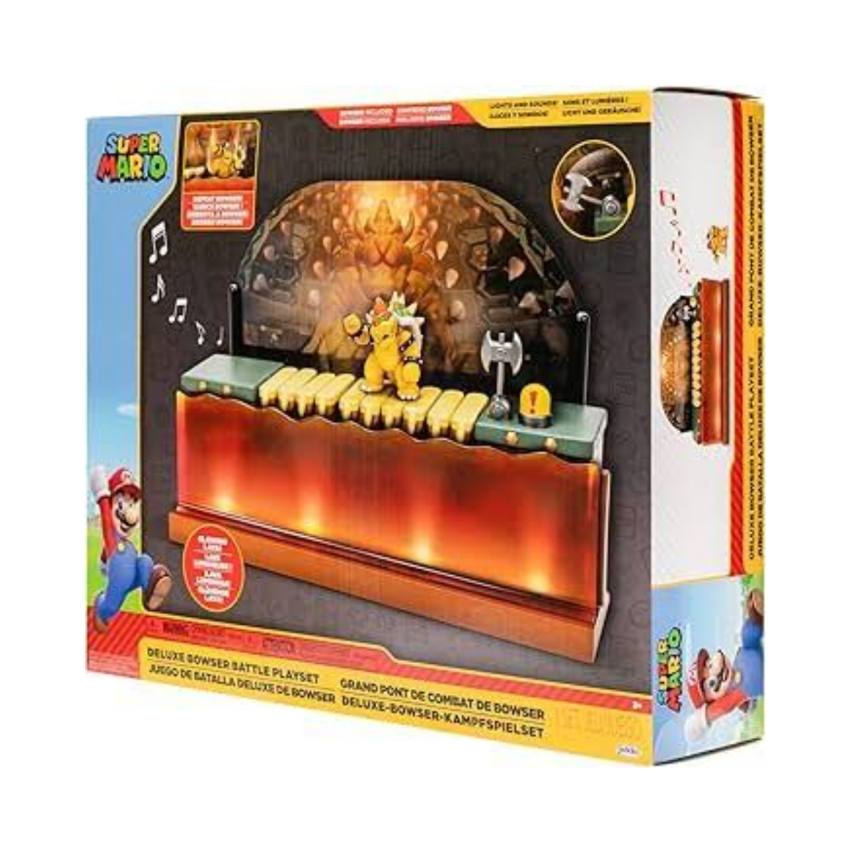 Super mario Deluxe BowserBattle Playset