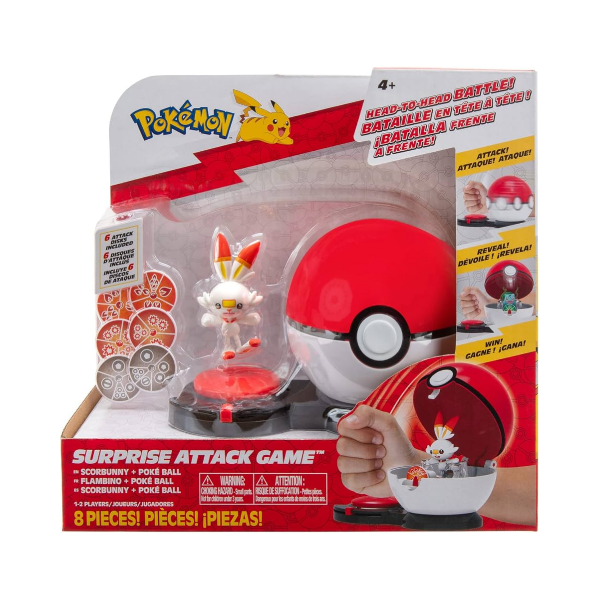 Pokemon Surprise attack Game scorbunny