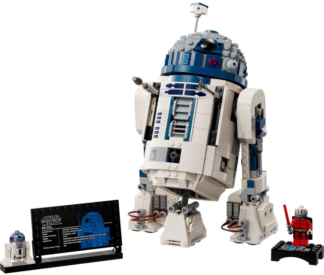 LEGO STAR WARS R2-D2 and Darth Malak Figure - Star Wars 25th Anniversary - 75379