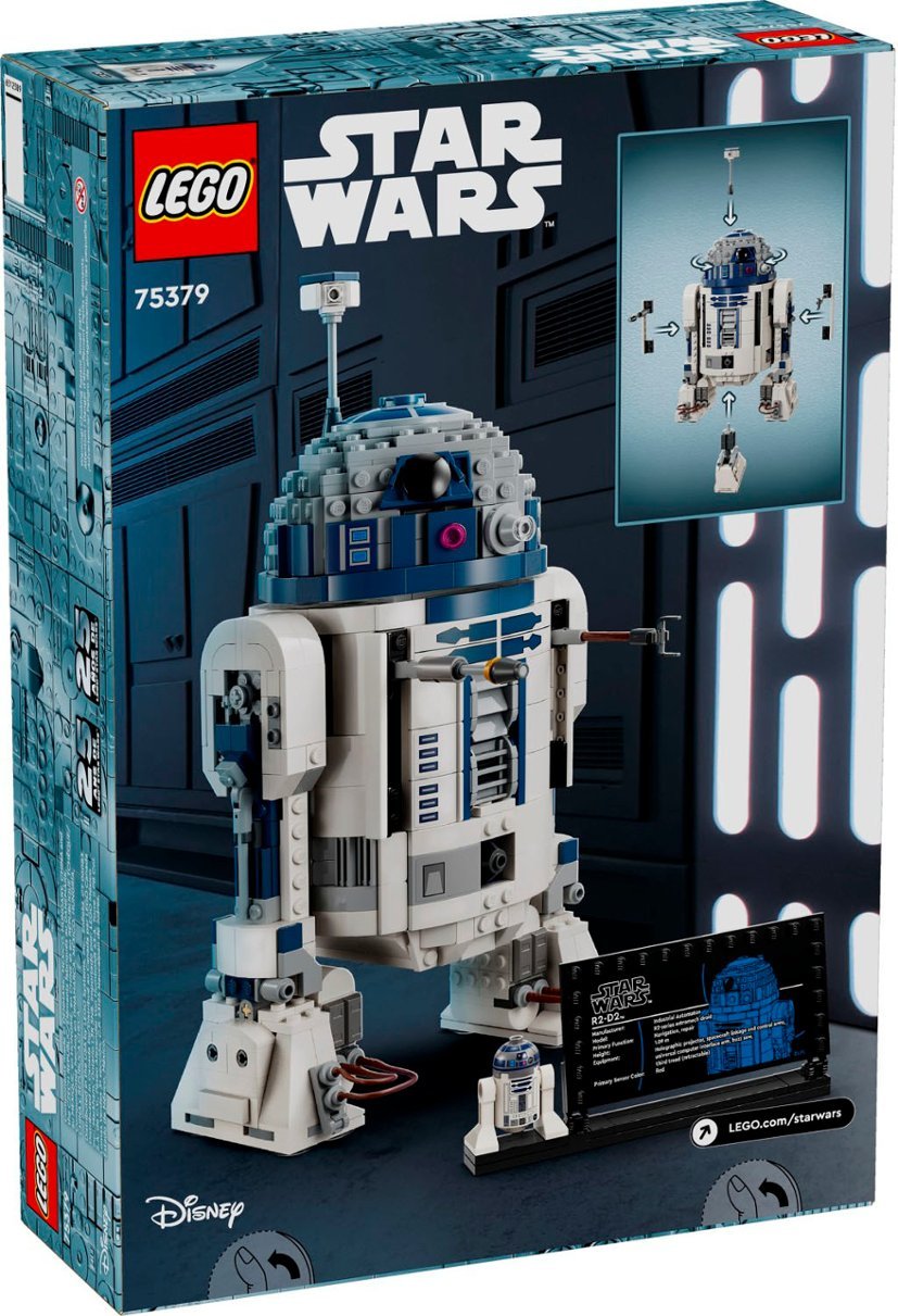 LEGO STAR WARS R2-D2 and Darth Malak Figure - Star Wars 25th Anniversary - 75379