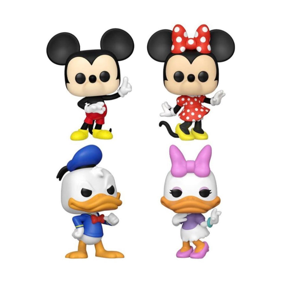 Funko Pop! Disney: D100 - Disney Classics 4PK Vinyl Figure (Walmart Exclusive)
