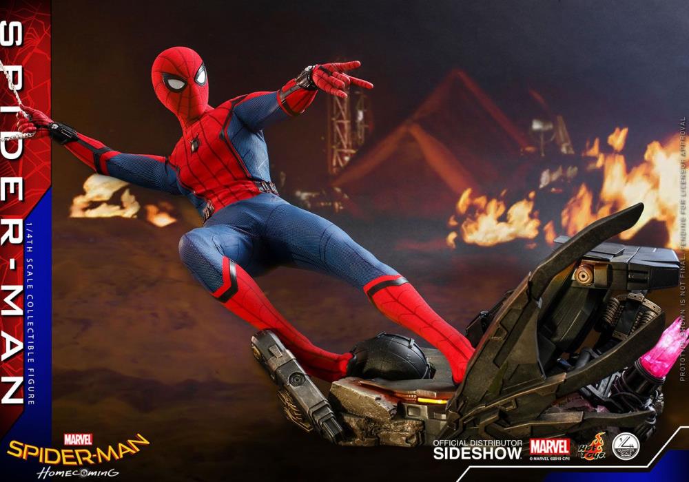 Spider-Man: Homecoming QS014 Spider-Man 1/4th Scale Figure