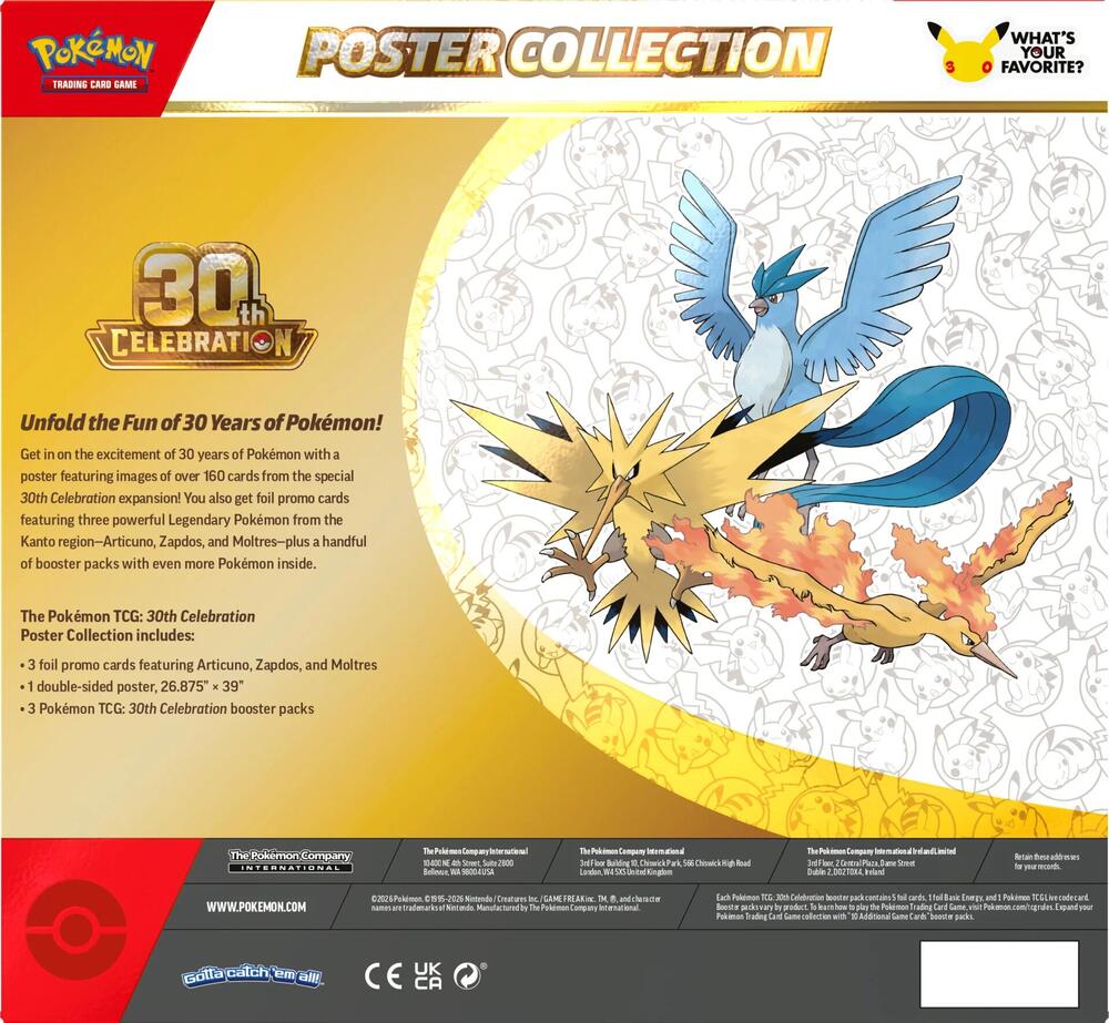 PRE ORDER: 30th Celebration Poster Collection Box