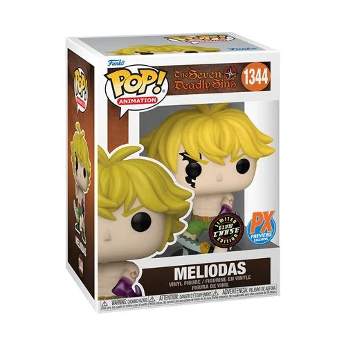 Seven Deadly Sins Meliodas Demon Mode Funko Pop! Vinyl Figure #1344 - Previews Exclusive CHASE