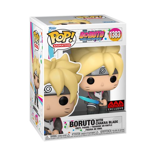 Boruto with chakra blade Glow-in-the-Dark Funko Pop! Vinyl Figure - Entertainment Earth Exclusive