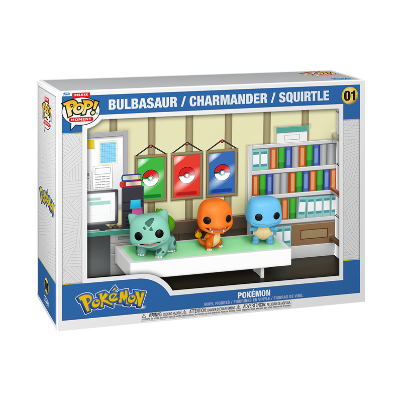 Pokemon Bulbasaur / Charmander / Squirtle #01 Deluxe