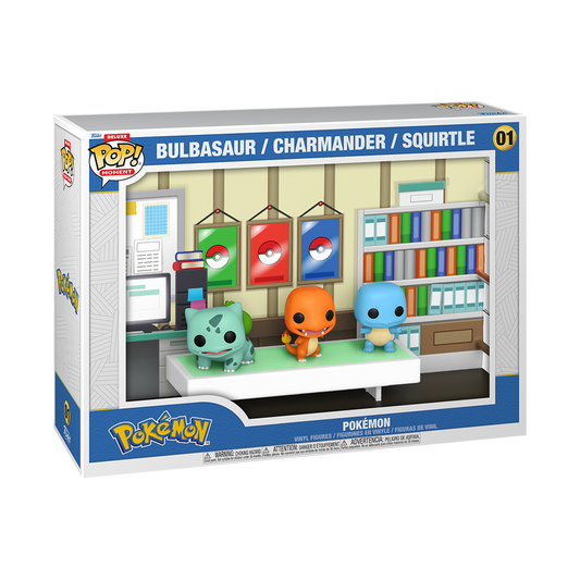Pokemon Bulbasaur / Charmander / Squirtle #01 Deluxe