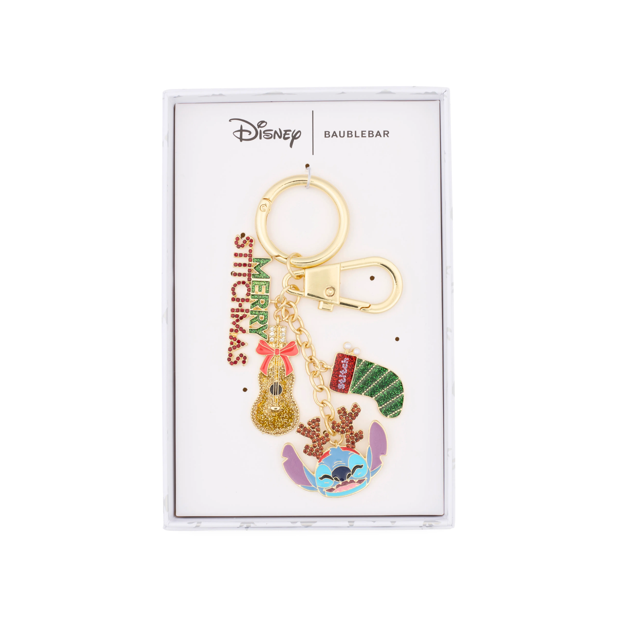 Merry Stitchmas Holiday Cluster Bag Charm BaubleBar