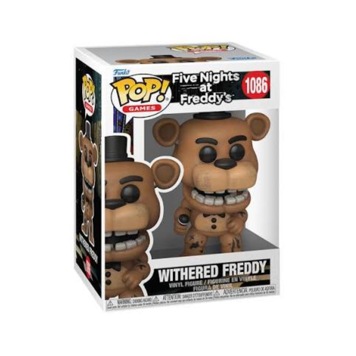 Five Nights at Freddy's Pop! Withered Freddy #1086