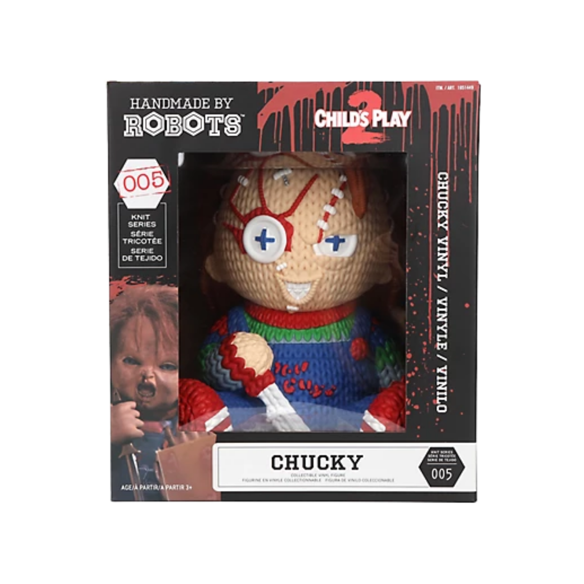 Chucky Handmade By Robots 005 Vinyl Knit Series