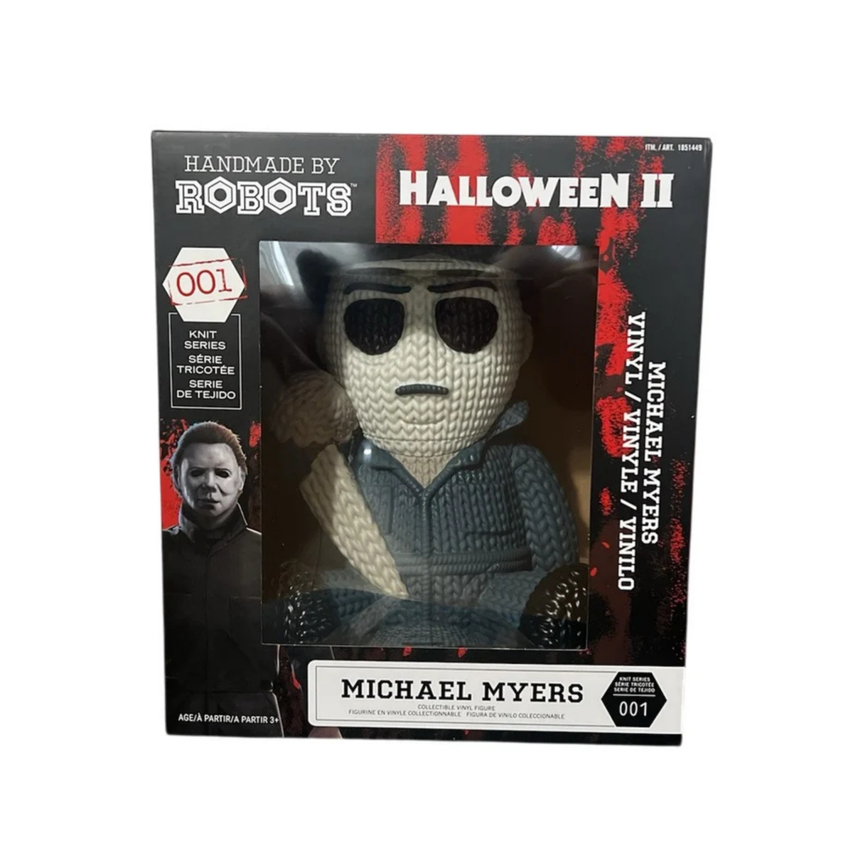 Michael Myers Handmade By Robots 12” 001 Vinyl Knit Series