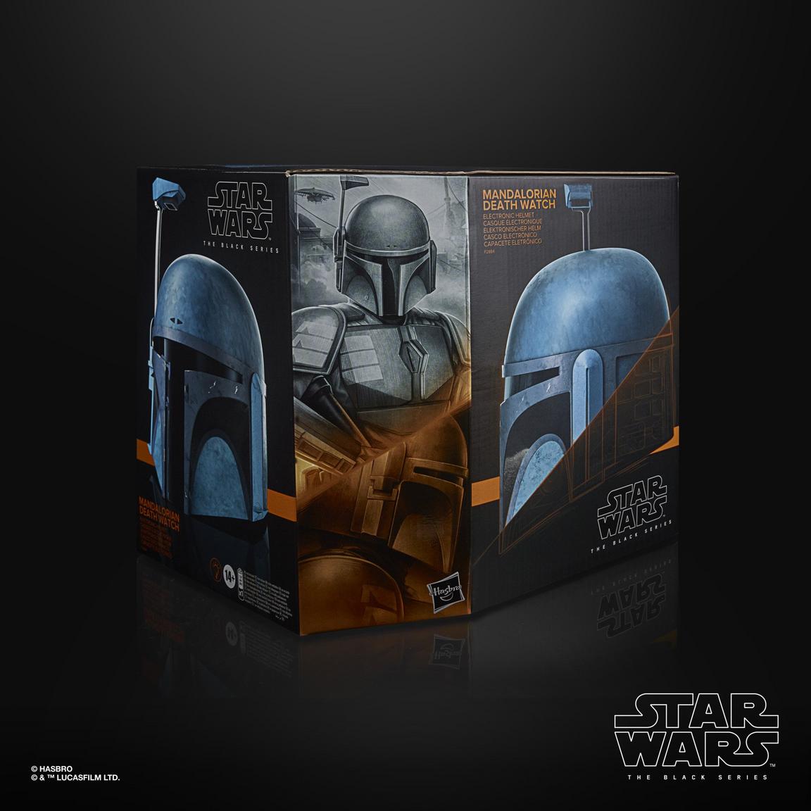 Hasbro Star Wars: The Black Series The Mandalorian Death Watch Electronic Helmet GameStop Exclusive