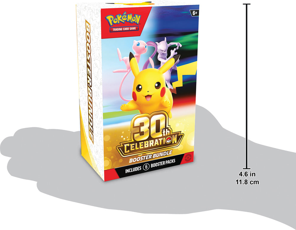 PRE-ORDER: Pokémon Trading Card Game 30th Celebration Booster Bundle Box