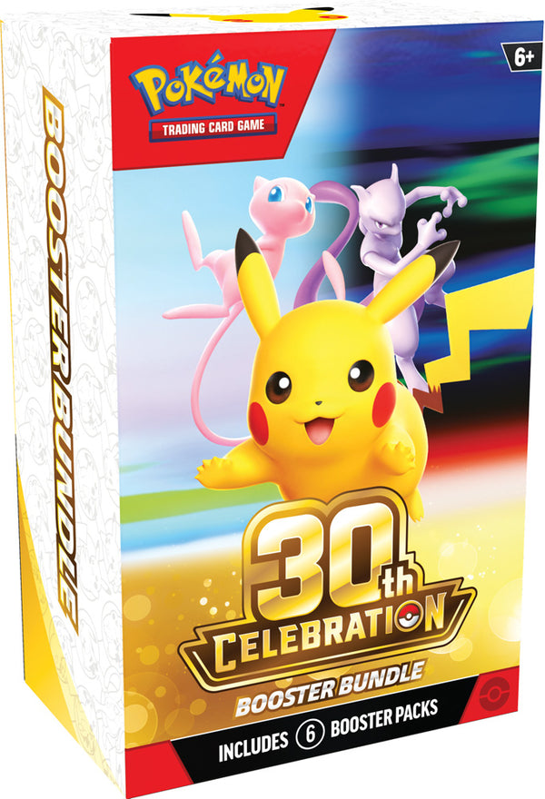 PRE-ORDER: Pokémon Trading Card Game 30th Celebration Booster Bundle Box