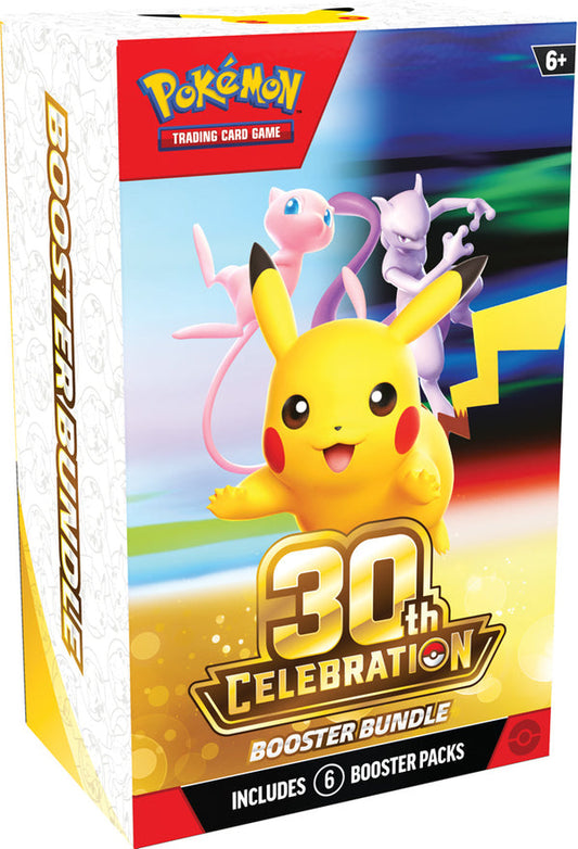 PRE-ORDER: Pokémon Trading Card Game 30th Celebration Booster Bundle Box