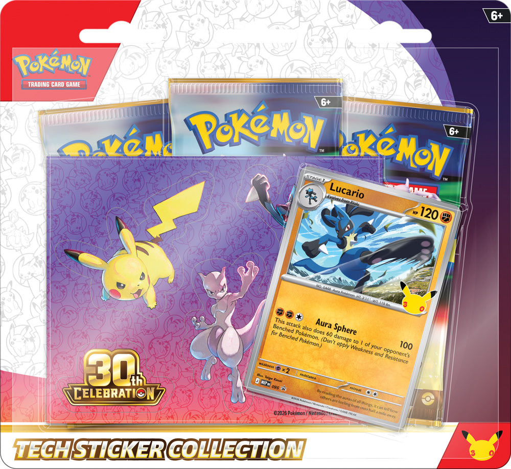 PRE-ORDER: 30th Celebration Tech Sticker Collection(Styles may vary)