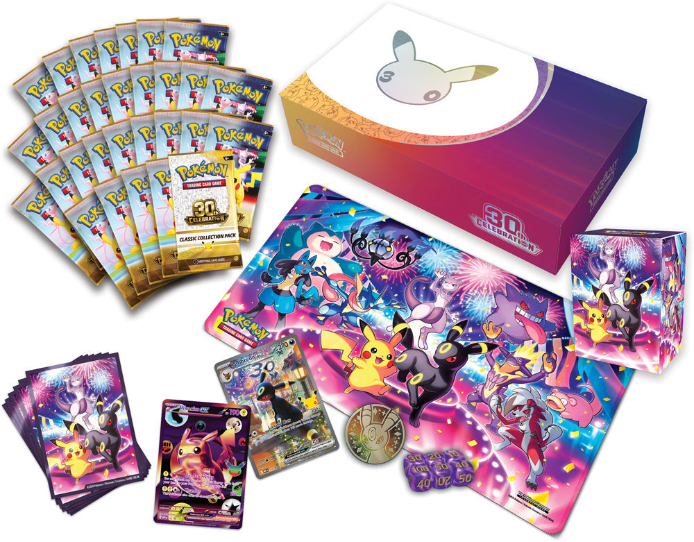 PRE-ORDER: Pokémon Trading Card Game 30th Celebration Ultra-Premium Collection (Styles May Vary)