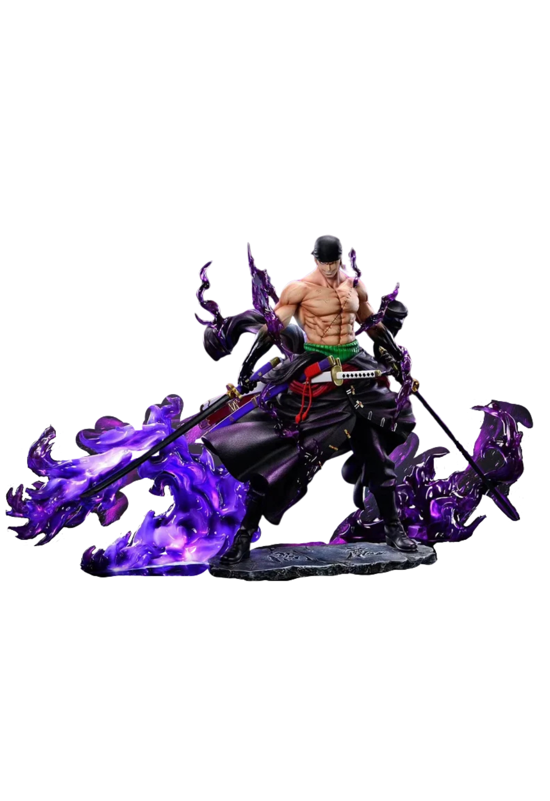 T-H Studios Enma Befall Roronoa Zoro with LED - ONE PIECE Resin Statue - T-H Studios