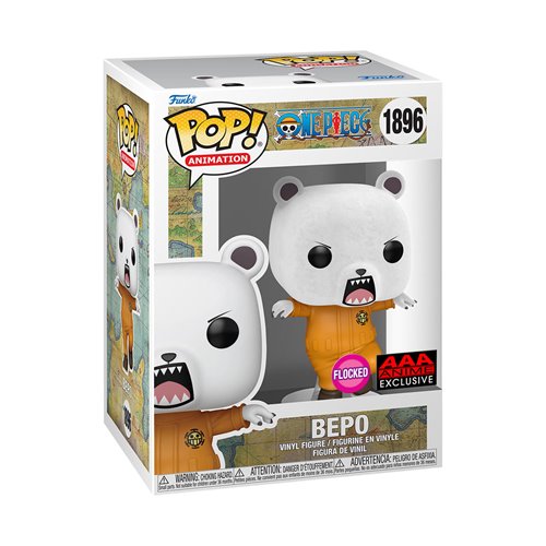 Bepo Bear Flocked AAA Anime Exclusive Funko Pop! Vinyl Figure #1896