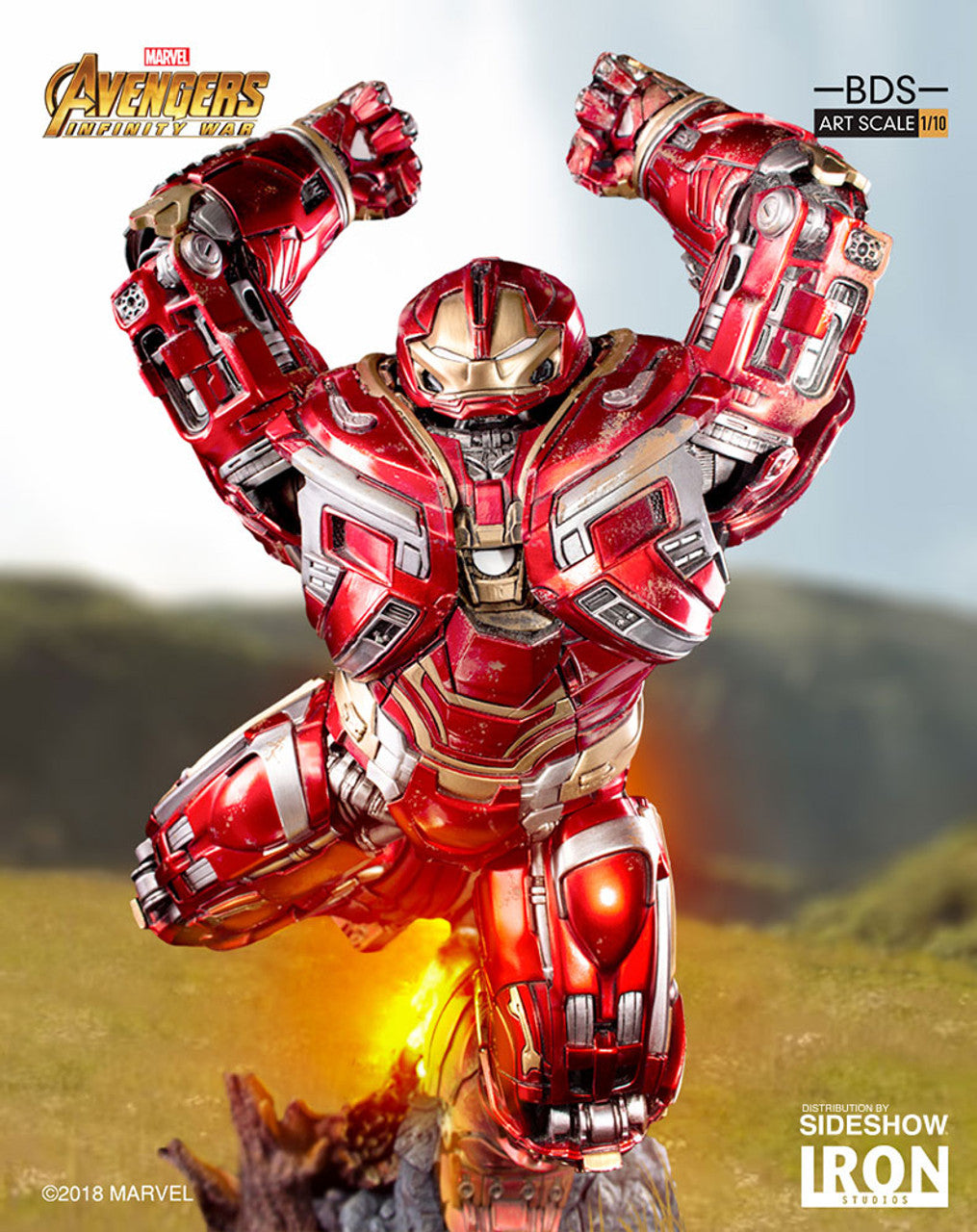 Marvel Avengers Infinity War HULKBUSTER 1:10 Art Scale BDS Statue by Iron Studios