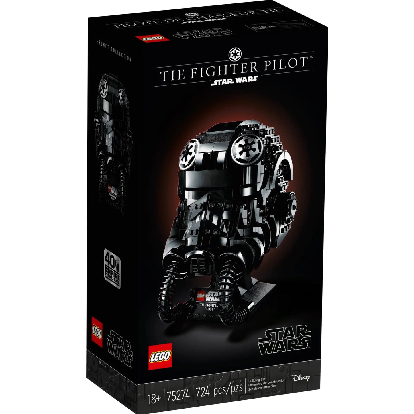 LEGO Star Wars: TIE Fighter Pilot Helmet, Building Blocks