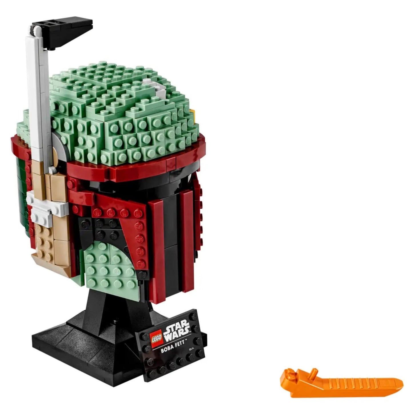 LEGO Star Wars Boba Fett Helmet 75277 Building Kit, Cool, Collectible Star Wars Character Building Set (625 Pieces), Multicolor
