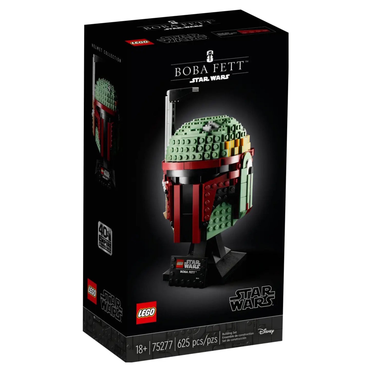 LEGO Star Wars Boba Fett Helmet 75277 Building Kit, Cool, Collectible Star Wars Character Building Set (625 Pieces), Multicolor