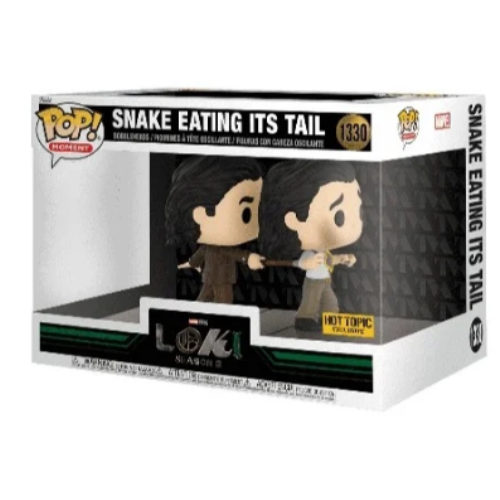 Loki Snake Eating Its Tail US Exclusive Pop! Moment Hot Topic Exclusive Drop