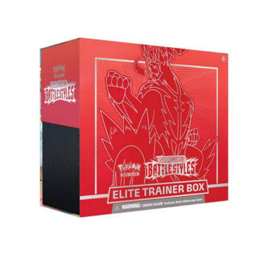 Battle Styles Elite Trainer Box [Single Strike Urshifu] (Red)