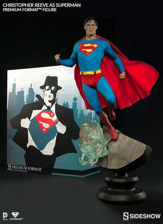 SUPERMAN Christopher Reeve Premium Format Figure Sideshow Collectibles